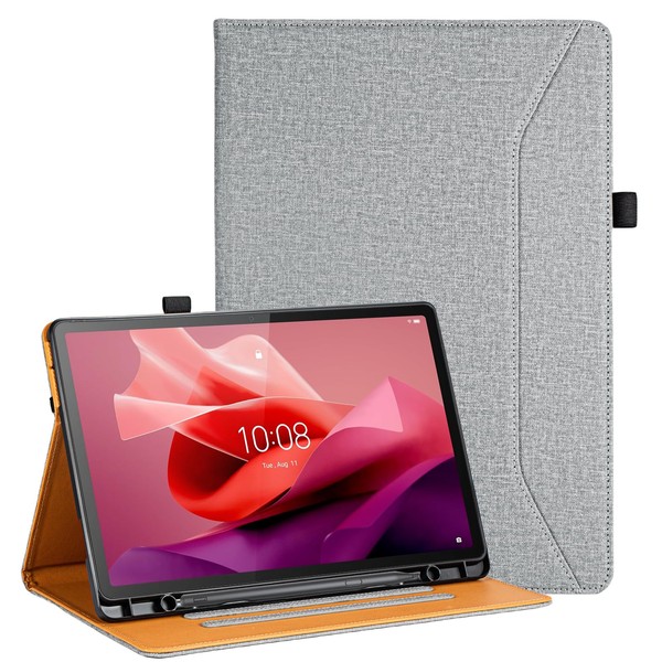 Vakarey for Lenovo Tab P12 Case with Pen Holder Kids