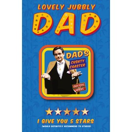 Only Fools & Horses Father's Day Card for Dad with Detachable Coaster