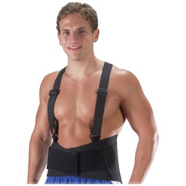 Bilt-Rite Mastex Health 9 Inch Ventilated Industrial Support, Black, 3X-Large