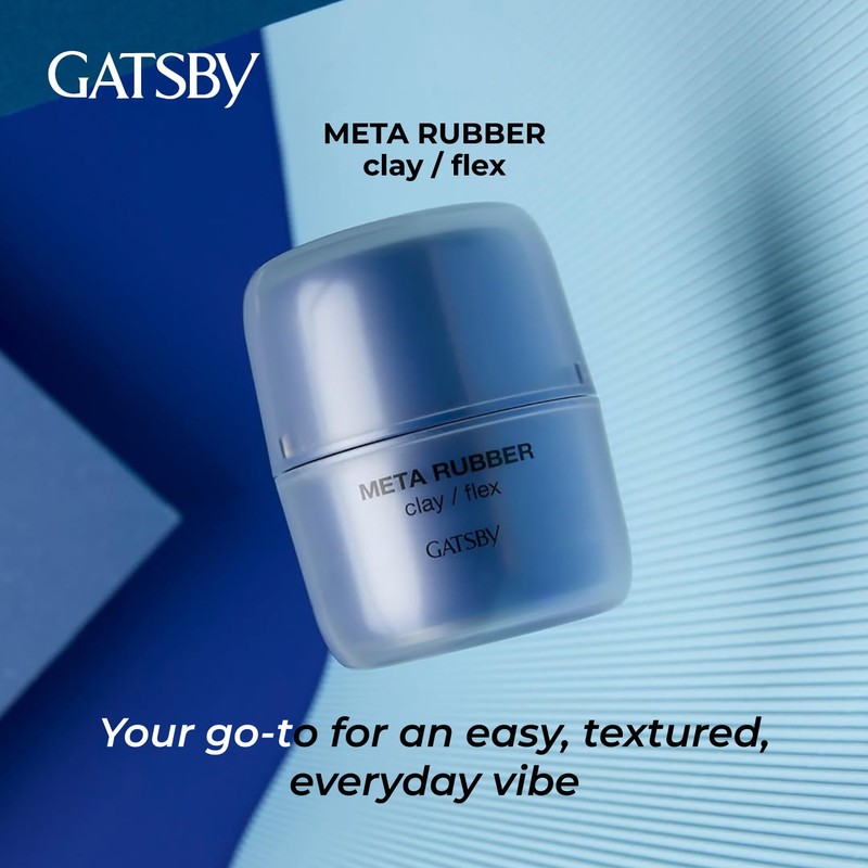 GATSBY(ギャツビー) Meta Rubber Clay Flex [Men's Hair Wax Matte Hard]