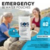 S.O.S. Emergency Water 5 year shelf life - 62 Individual