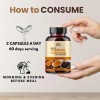 Hebhac Herbs Cúrcuma 1000 Mg Con Pimienta Negra 120c