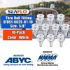 SEAFLO ⅝” Thru Hull Fitting Marine Boat, Polypropylene, Plastic Drain