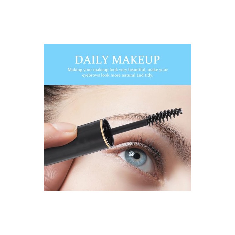 Gel Moldeador de Cejas Transparente 10g, 2 Piezas para Maquillaje