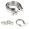 DOCAS 1pc Diameter 59.7 mm (2.35 Inch) V-Band Clamp +