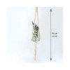 East of India Small Macrame Pot Holdenatural Cotton