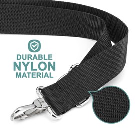 Universal Shoulder Strap for Trimmers and Leaf Blowers, Adjustable Padded Design, Metal Clips, Compatible with EGO/Greenworks/DEWALT String Trimmers, Leaf Blower, Multi Head System