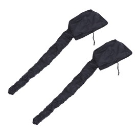 NOLITOY Portable Hair Drying Cap 2Pcs Long Tube Heat Conditioning Hats for Home Use for Natural Hair Care