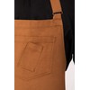 Chef Works Men's Rockford Bib Apron, Nutmeg