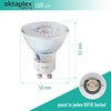 Oktaplex Lux GU10 Dimmable LED Lamp Warm White 2700K 400lm