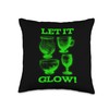 Let It Glow! Glowing Glassware Green Glowing Glass Let It
