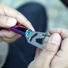 MecArmy EH3 Titanium/Copper Anti Lost EDC Keychain Carabiner, Multi Tool
