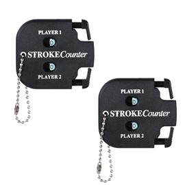 OWLMATE Golf Counter Stroke Counter, Golf Result Counter, Golf Result Indicator with Key Chain, Indicator Game Score Counter, Hand Counter, Golf Accessories (Black)