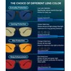 ANYLUV Blue Light Blocking Glasses Men Computer Gaming Glasses Lightweight