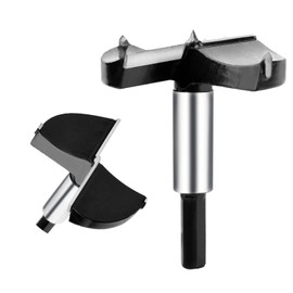 hsawbit 53mm Forstner Drill Bit Hinge Cutter Carbide Tipped Forstner Bit for Kitchen Cupboard Hinges, Hard Wood Hole Saw Woodworking Drilling Hinge Drill Bit