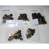 celloexpress 12mm Solid Black Safety Eyes with Metal Backs for