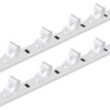 sourcing map 40 Pcs Shelf Bracket Clips, Cabinet Shelf Clips
