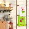 HGRGHH Christmas Kitchen Towels, 2 Pieces Funny Holiday Tea Towels
