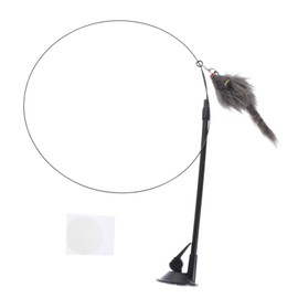 BESPORTBLE Interactive Kitten Teaser Stick Handheld Sucker for Cats Engaging Household Teaser Promotes Exercise Relieves Stress Fun Durable Design