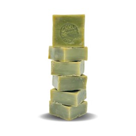 Pure Olive Oil Soap 6 Pcs 100% Natural Turkish Bar, Handmade, Cruelty-Free, Vegan, Moisturizing, Gentle on Skin and Hair, Suitable for Sensitive Skin, Eco-Friendly
