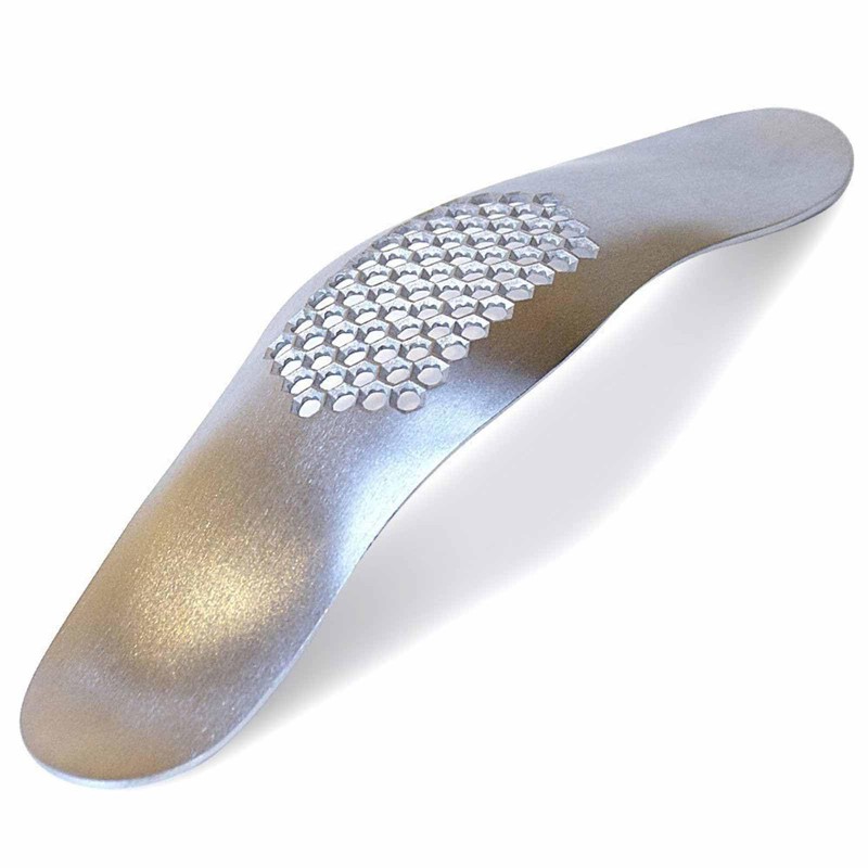 2 Pcs Garlic Rocker Crusher Mincer Press Dishwasher Safe, Stainless