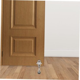 Adjustable Kickdown Door Stopper - Zinc Alloy Foot Operated Door Stop for Home Office and Commercial Use - and Reliable Design