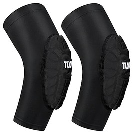 TUOY Compression Elbow Pads Padded Elbow Arm Protection - Youth & Adult Sizes (1 Pair)