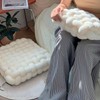 Floor Cushion Soft Thickened Comfortable Knot Pillows Back Cushion for