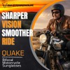 Bikershades Motorcycle Bifocal Sunglasses +1.00 Foam Padded Wind Proof ANSI