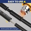 haisstronica 360PCS Heat Shrink Tubing,3:1 Ratio Adhesive Lined Marine Heat