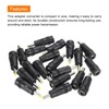 uxcell DC Power Connector Adapter, 20 Pack 5.5x2.1mm Female Jack