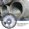 Twisted Wire Wheel Steel Garden Grass Weed Brush Cutting Head