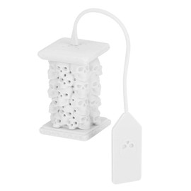 Infusor de Té, Difusor de Filtro de Colador de Té de Silicona Desmontable, Forma de Cabeza de Cráneo Bola de Infusor de Té de Hojas Sueltas para Tazas, Tazas Y Macetas de de Grano de Hoja