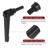 sourcing map 6pcs Adjustable Clamping Lever Handles M6 x 16mm