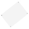 STOBOK for Erasable Erase Magnetic Fridge Shopping Planner Clear Magnet