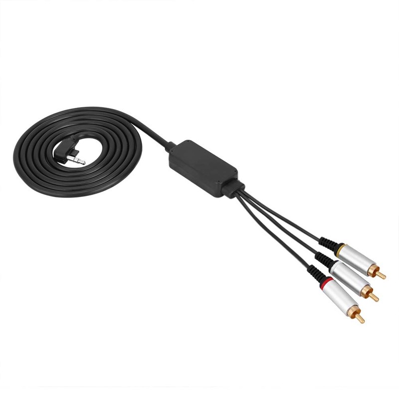 Goshyda AV Cable 1.5M Component ABS TV Cord Audio Video