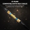 G-PLUG F81 Coaxial Cable Connectors - Exceptional Signal Quality and