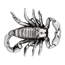 HAQUIL Vintage Scorpion Metal Animal Punk Belt Buckle Fashion Gift Luxury Jewelry