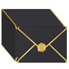 AVERZELLA 100 Pack 5x7 A7 Envelopes for Invitations, Black and
