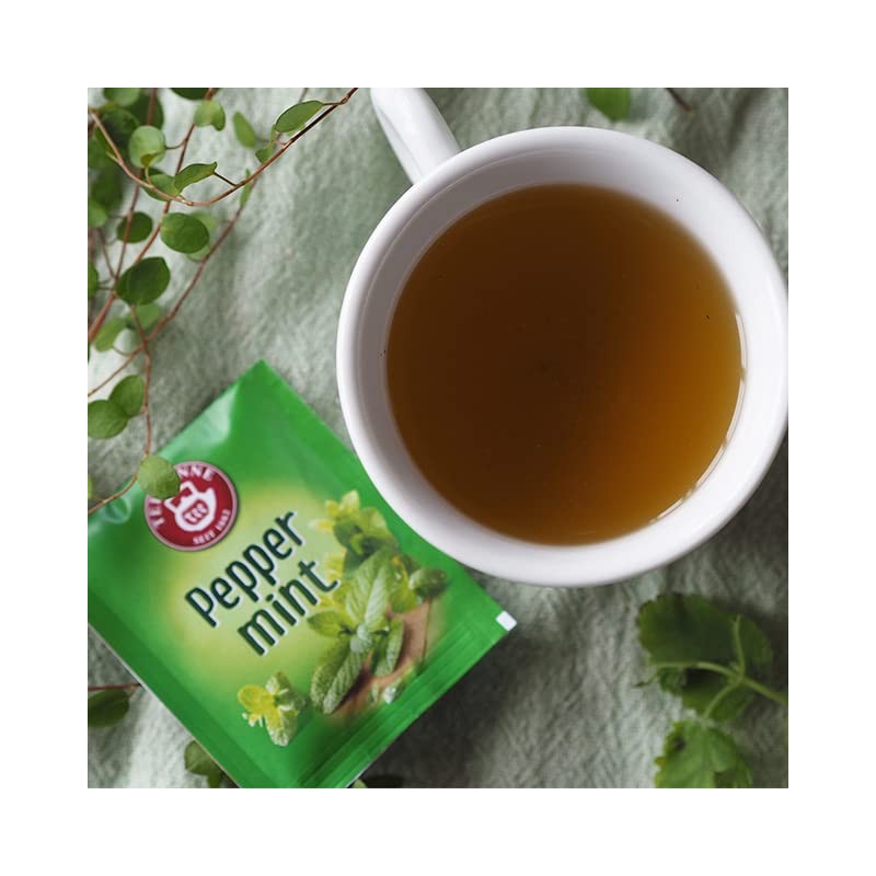 Pompadour Peppermint Herbal Tea, 1 Box (0.8 oz (2.25 g)