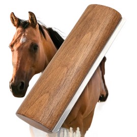 Pet Grooming and Sweat Scraper Brush for Cats, Dogs, Rabbits and Horses – Practical Everyday Grooming Tool for Home and Stable Use