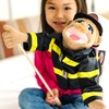 Melissa & Doug Rescue Puppet Set - Police Officer and
