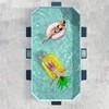 ESPIDOO 2.6PVC Inflatable Folding Swimming Pool: 1700L (450GAL) Large Capacity