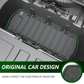 xipoqix 5.3FT Bed Mat Compatible with 17-25 Honda Ridgeline Cargo Mat Bed Liner Cargo Liner Replacement for 2017-2025 Honda Ridgeline Accessories (Bed Mat+Tailgate Mat+Rear Storage Mat)