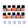 Tattoo Coil Liner Shader Machine 10 Color Inks Power Supplies