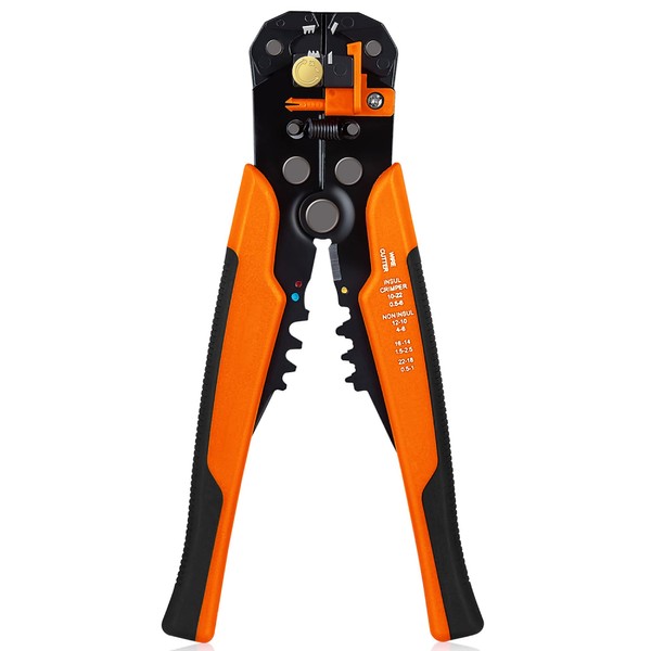 Wire Crimping Tool – Electrical Crimping Tool Set-Adjusting PVC Handle