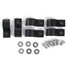 REARACE Front A-Arm Guards, 4mm Aluminum A-Arm Skid Plates Fit