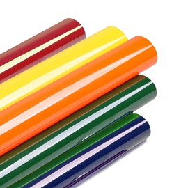 Lya Vinyl 3D Puff Plotter Film Textile, 10 Pack (30.5 cm x 25.5 cm) Puff HTV Vinyl for Cricut, Silhouette Cameo, Iron-On Film Plotter for DIY T-Shirt, Fabric