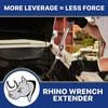 Rhino Wrench Extender Tool Bar - Extra-Long 15 Inch Wrench