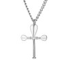 Shields of Strength Men's Paddle Cross Necklace - Philippians 4:13